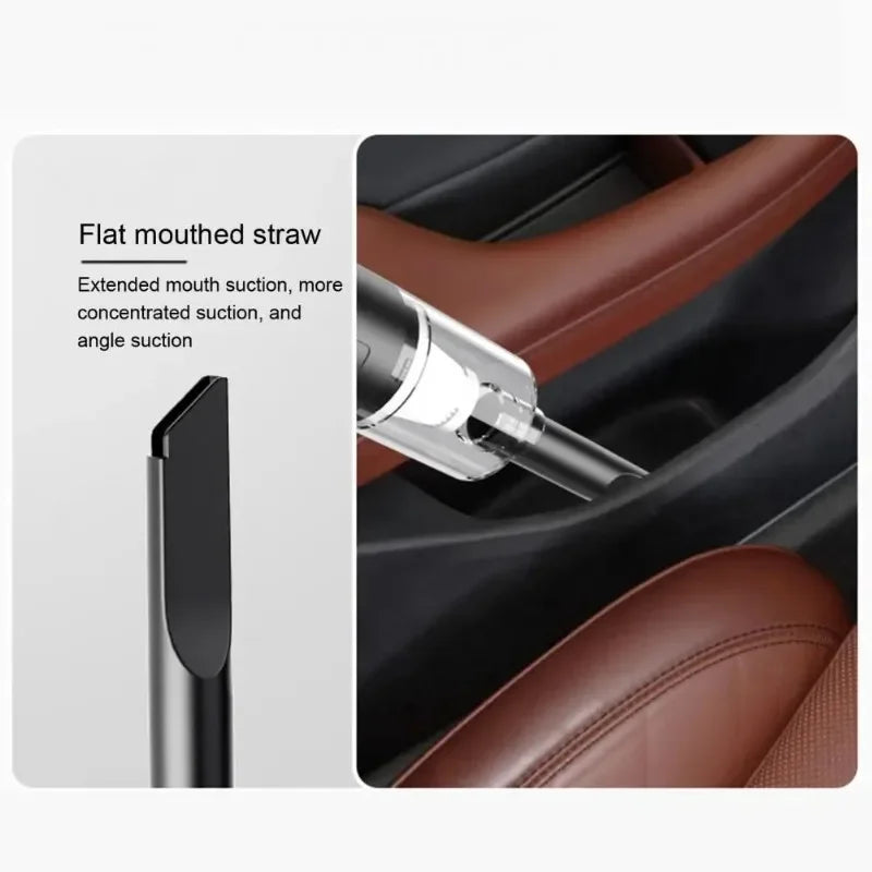 Your Car's Secret Weapon. Portable Mini Vac Cleaner Reaches Every Crevice - No Cord, No Mess.