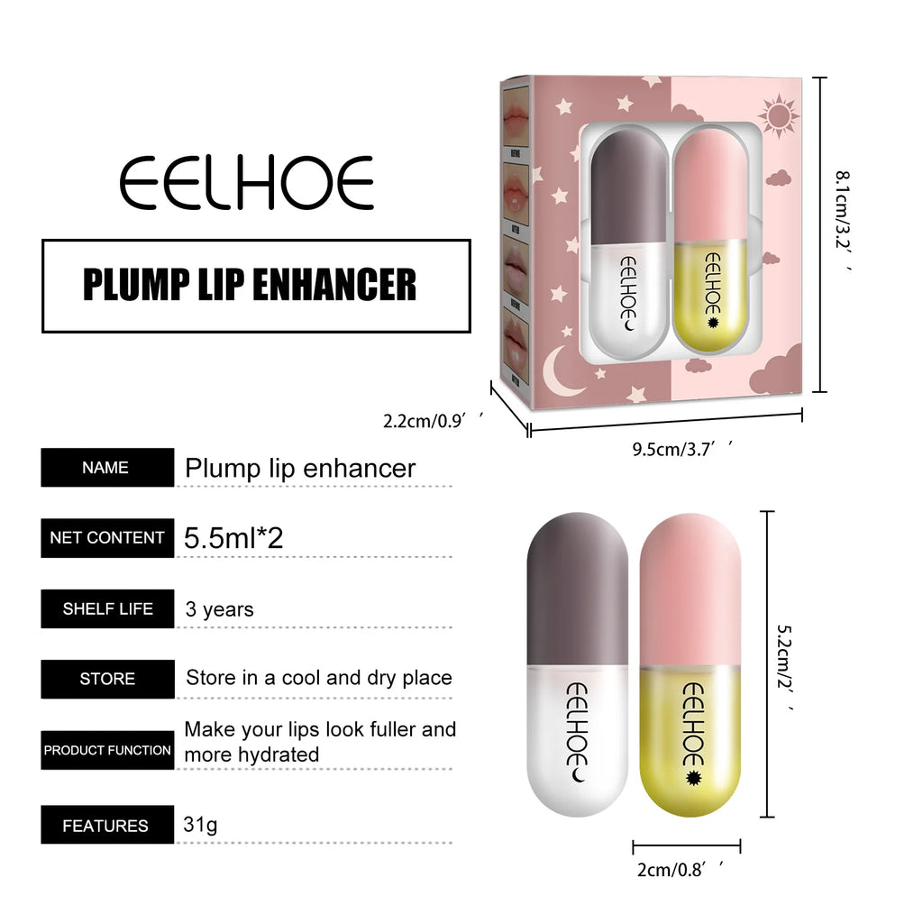 EELHOE Lip Balm Moisturizing Anti Cracking Lip Hydrating Long Lasting Anti-drying Repair Lip Lines Increase Elasticity Lipstick
