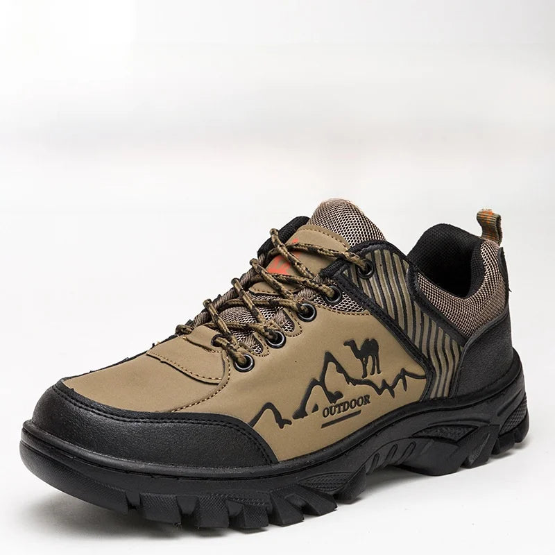 Men's Outdoor Sports Shoes Casual Waterproof Non-Slip Work Boots Warm Cotton Trendy Shoes Breathable Comfortable All-Season - Free Item Weekend (50% off).