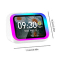 Smart Speaker with HD Display AI Voice Assistant Bluetooth 5.4 Music Player Weather Show Hands Free Calling Custom Photo Album
