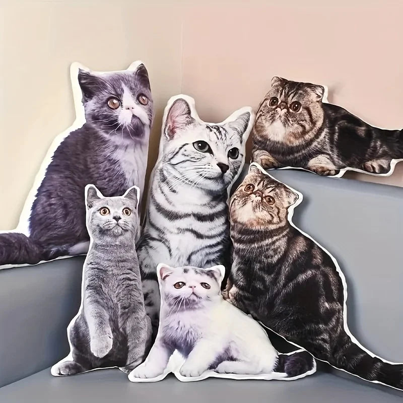 [Image customization] Customize cute and adorable pet pictures as you please. Pillow cushions are filled with soft PP cotton and