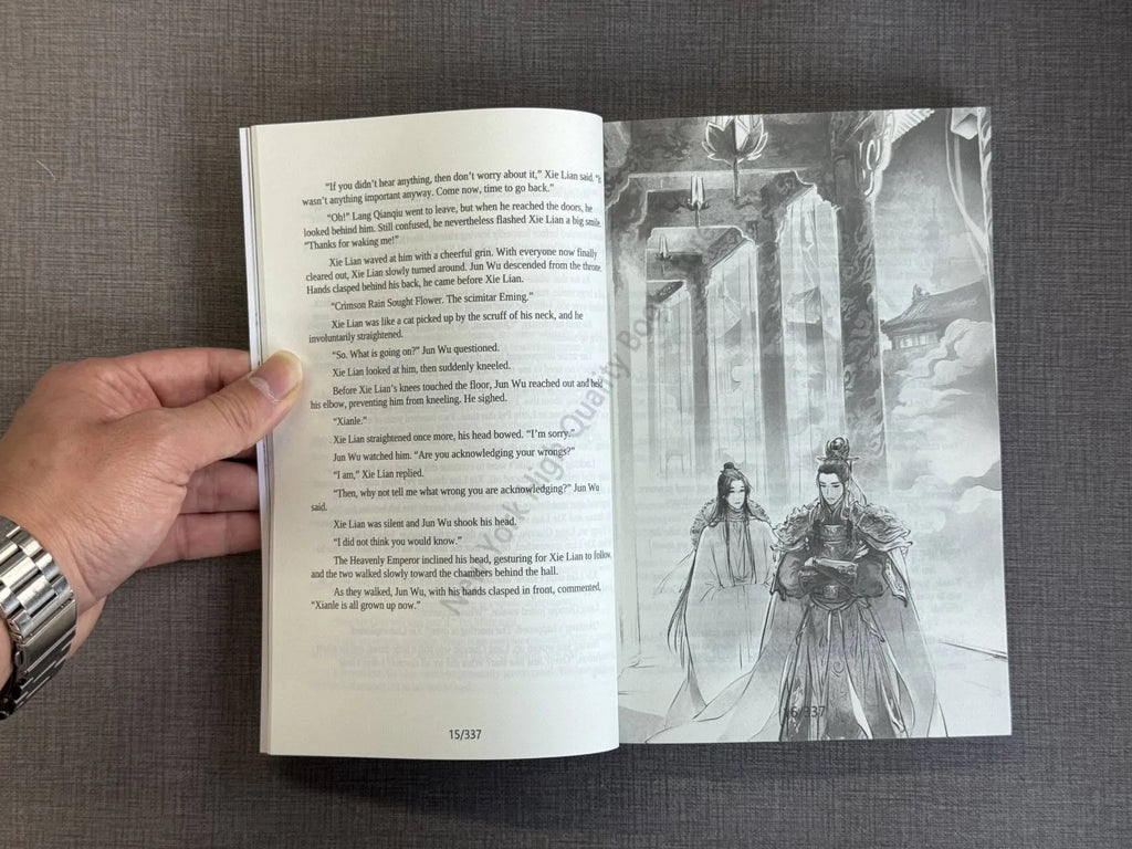 Heaven Official’s Blessing/Tian Guan Ci Fu Vol.2 English Version By MXTX English  DanMei Novel Xie Lian/Hua Cheng