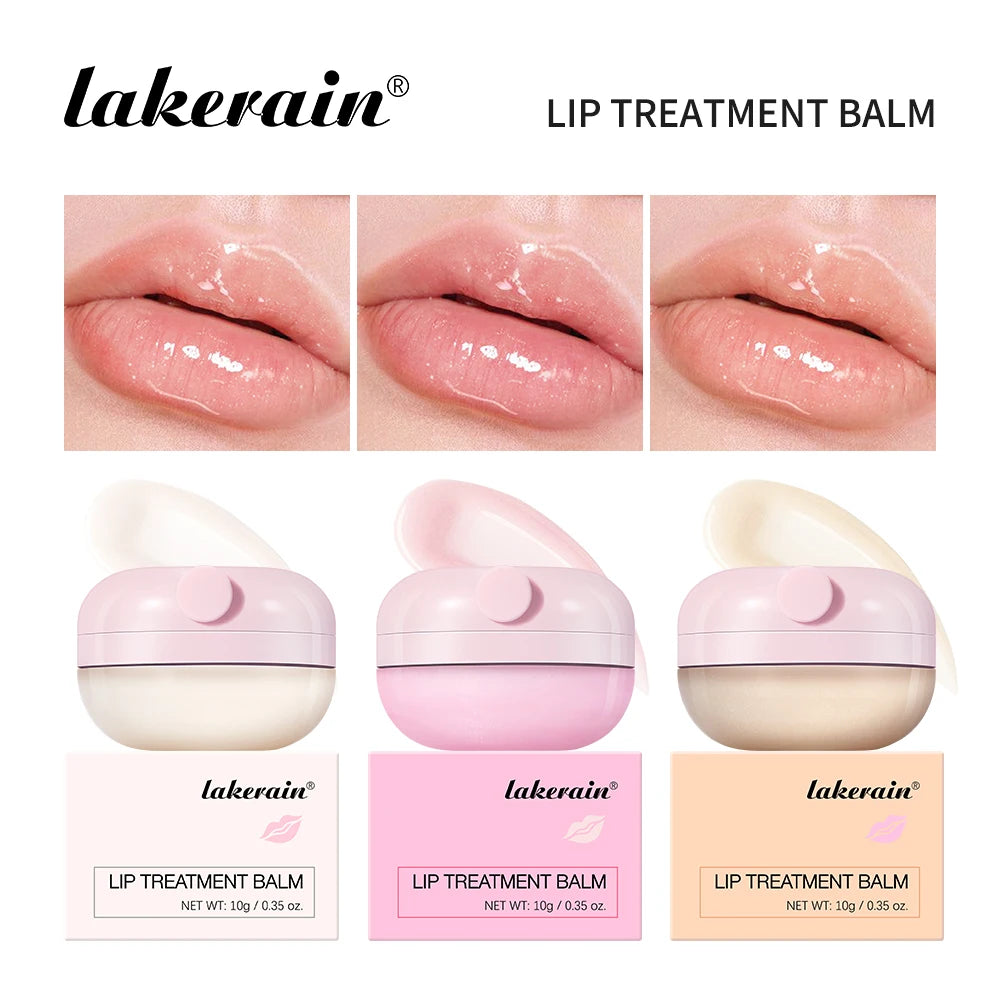 Lip Treatment Balm Hydrate Visibly Plump Lips Exfoliating Clean Moisturizer Makeup Beauty Health Care Products Skin Care Gift