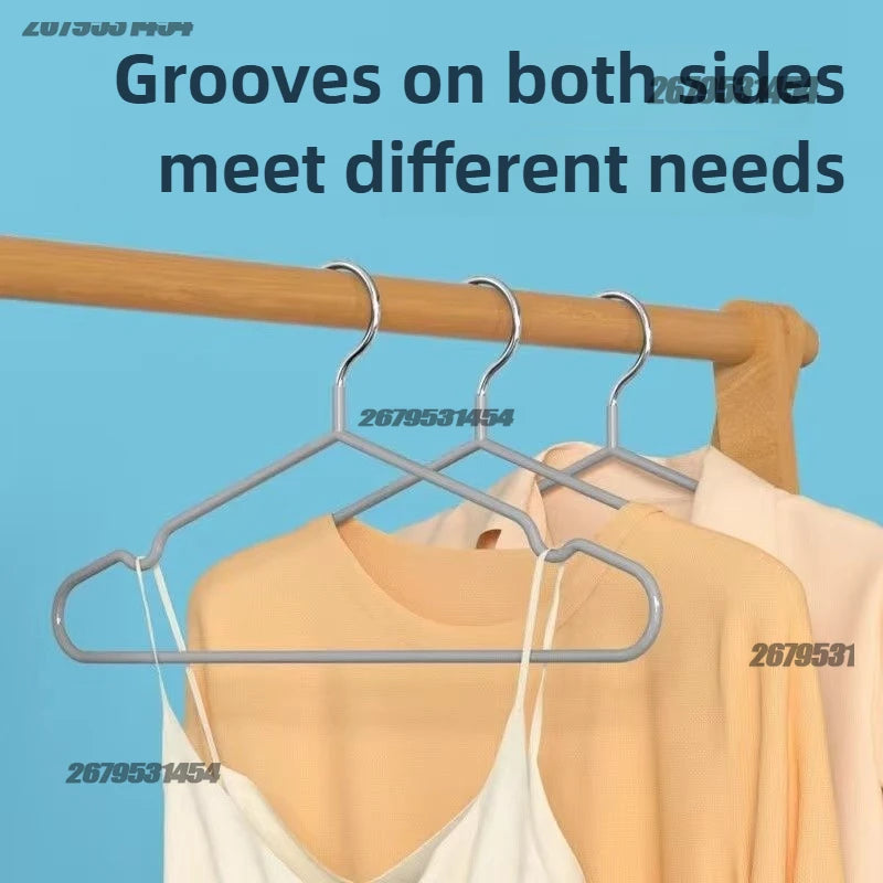 Garment Organizer Hangers Non Marking Clothes Hangers for Home Use Non Slip Drying Metal Thick Storage Bedrooms Wardrobes Adult