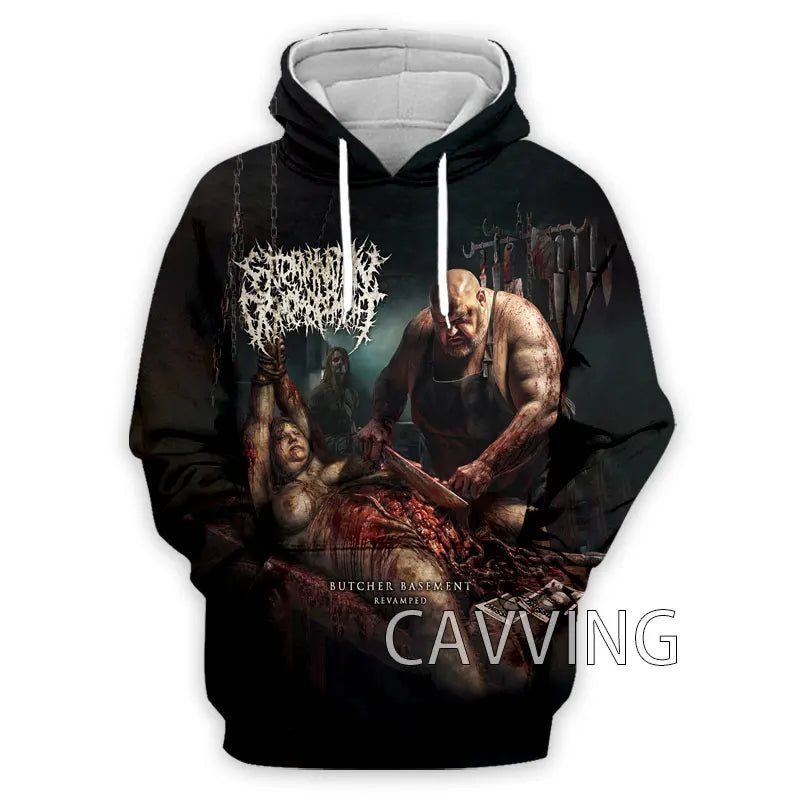 Extermination-Dismemberment  3D Printed Fashion Hoodies Sweatshirts Harajuku Hoodie Sweatshirts Tops Clothing for Women/men