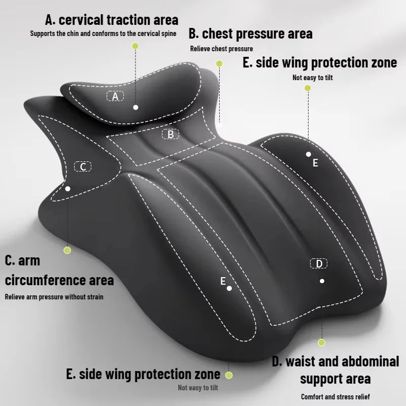 Multifunctional Bedside Lying Pillow Prone Cushion Ergonomic Body Pillow Body Pillow Pain Relief Sofa Cushions Home Couples