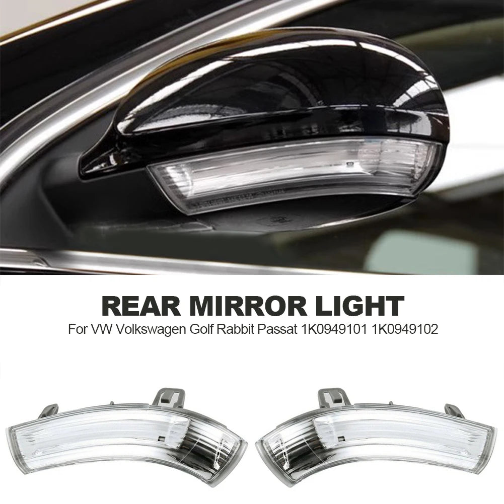 Side Rear View Mirror Turn Signal Lamp Turn Indicator for Jetta MK5 Sharan For VW Volkswagen Golf Rabbit Passat Light