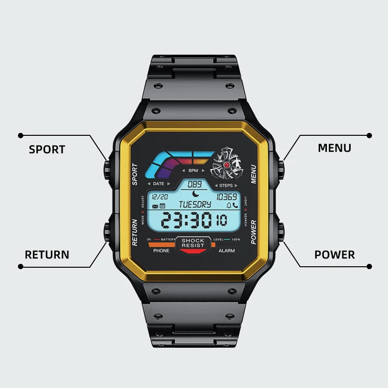 Aiweile AW38 Men Women Smart Watch For Android IPhone IOS, Sports Modes, Wireless Bluetooth Call, New Fashion Gift For Friends