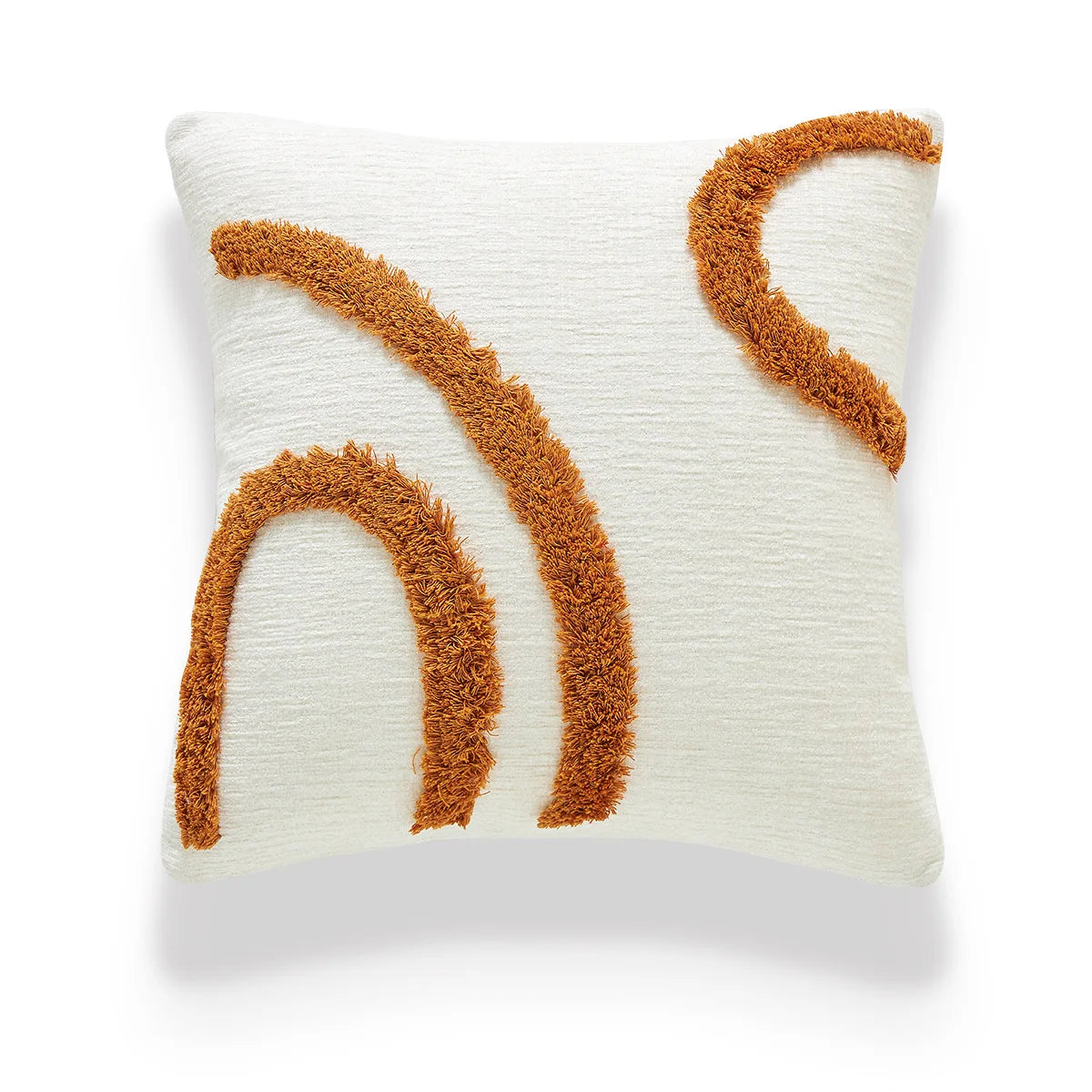 45x45CM Brown Vintage Nordic Throw Pillow Cover Cream Light luxury Sofa Cushion Waist Cover Simple Decorative Pillowcase