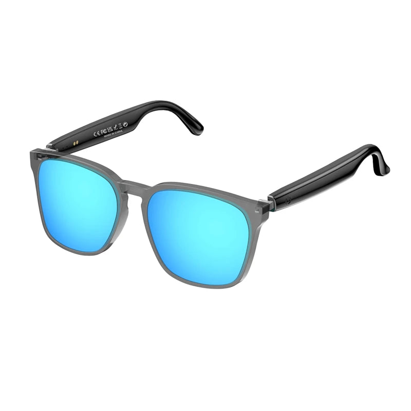 AI Translation Smart Glass Photochromic Bluetooth Wireless Hands-Free Communication Audio Multifunctional Driving Smart Glasses