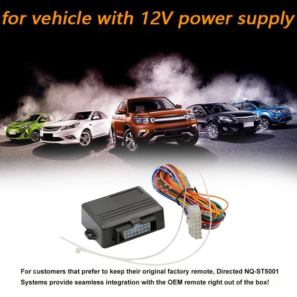 Remote Engine Start Stop with Remote Control Car Starting Module Pre-heating Auto Starter Module Pre-cooling 12V Car Accessories