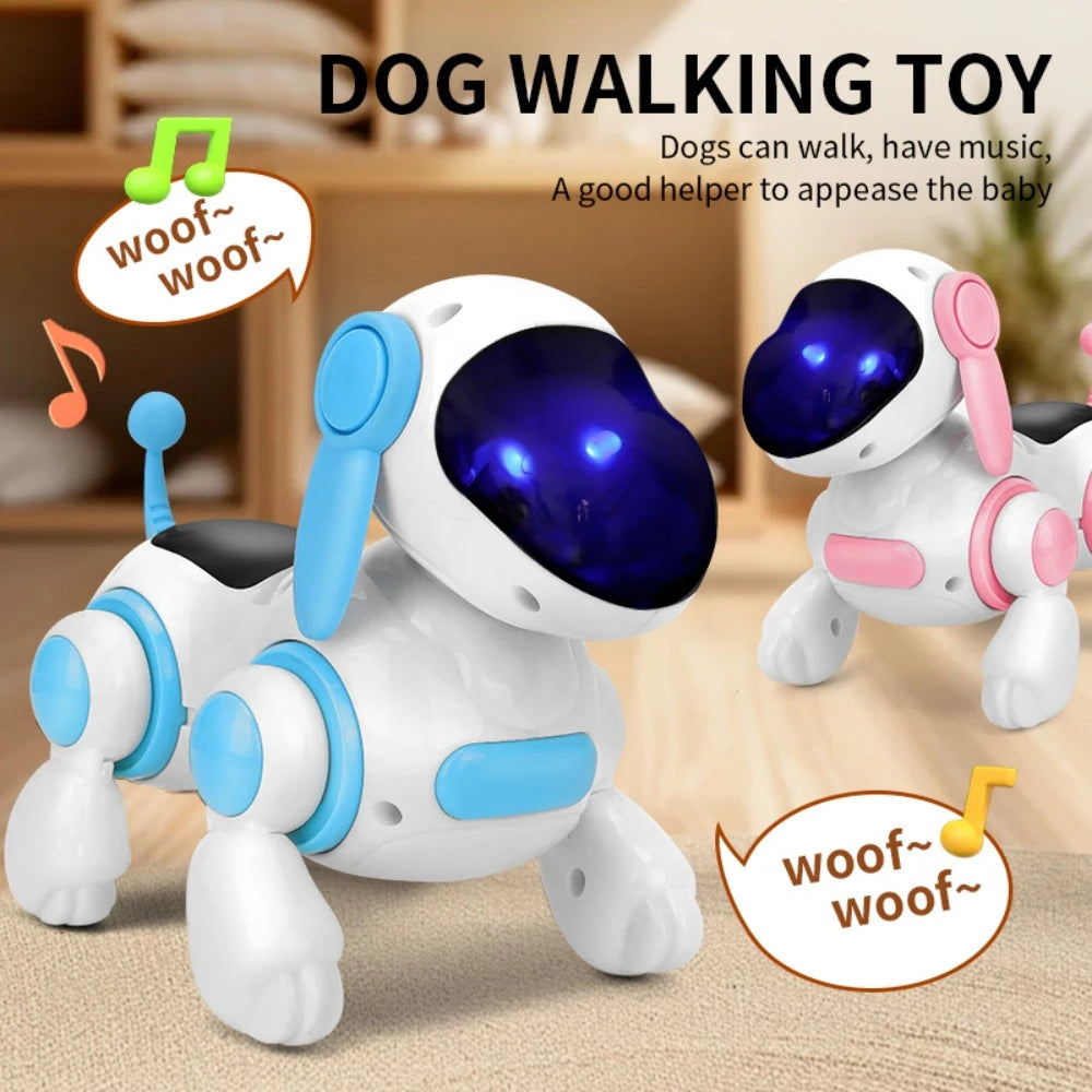 Creative electric dog children's toys baby puzzle crawling music simulation walking puppy interactive fun toy Birthday Gift