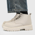 Men's High Top Platform Boots British Style High-end Chelsea Boots Fashion Retro Men Tooling Ankle Boots Mens Shoes Botas Hombre