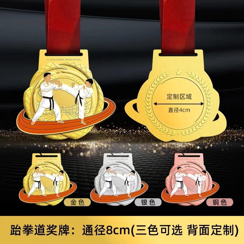 Customized MEDALS for marathon games, gold MEDALS for basketball, football, volleyball, tennis and badminton