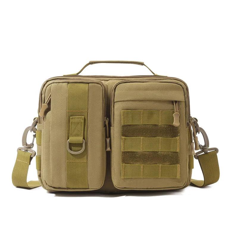 Fishing Handbags Portable Multi-Functional Travel Bag Sling Crossbody Bag Camouflage Outdoor Tactical Shoulder Bag For Climbing
