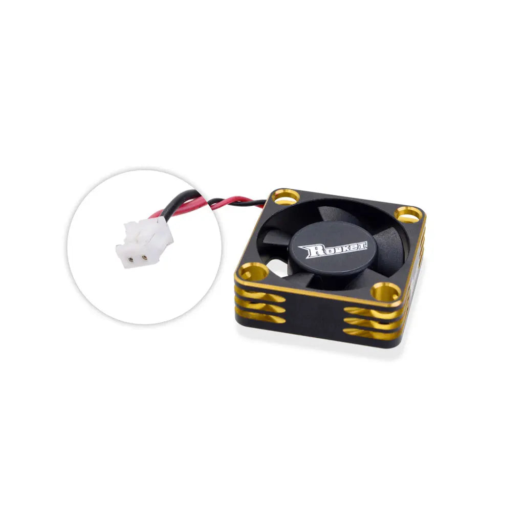 Rocket RC Fan 25mm 30mm 35mm 40mm 50mm SURPASS HOBBY Heat Dissipation Cooling Fan for For 1/10 1/8 Brushless Motor RC Car Part.