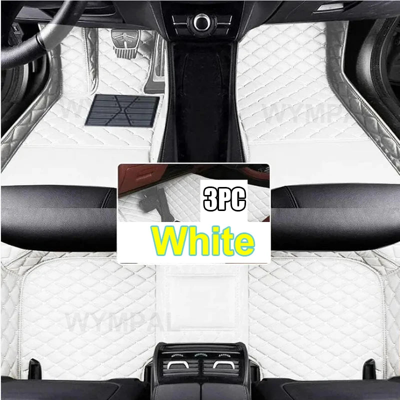 Car Mats For VW VW Passat CC 2008~2016 Floor Rug Set Auto Interior Parts Carpet Pad Luxury Leather Mat Car Accessories
