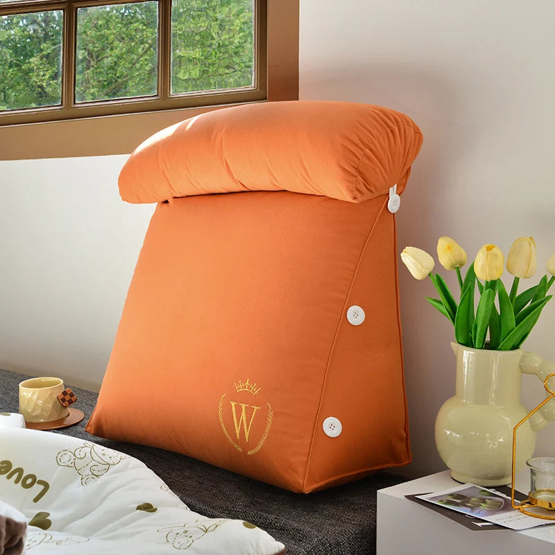 Soft Covered e Pillow Headboard for Bed And Sofa Living Room Bedroom Ba Support Cuion with Ne Pillow Large Size