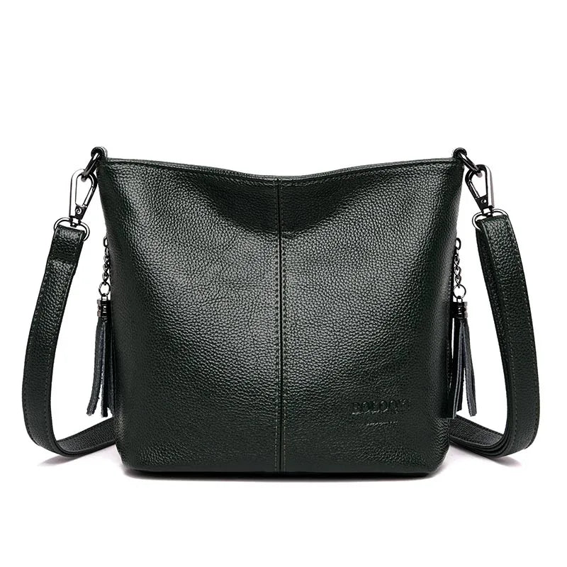 Ladies Hand Crossbody Bags For Women Leather Luxury Purses And Handbags Women Shoulder Bags Designer Bucket Sac