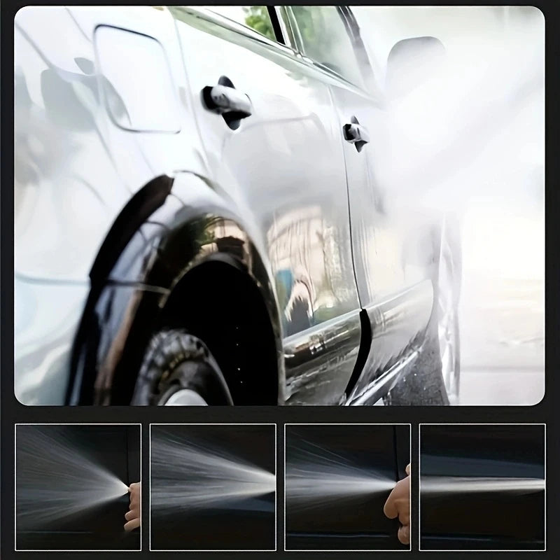 Car Washing Magic Garden EVA Spring Fube, High-Pressure Car Washing Foam Water Gun, Lawn Irrigation And Watering Tools GOUN HOSE