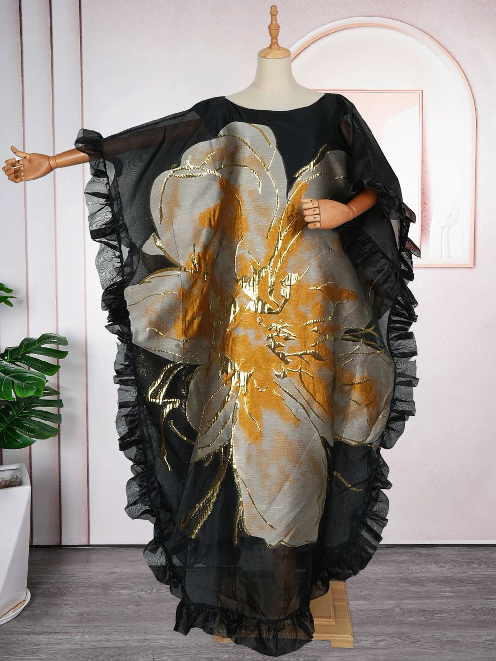 African Dresses For Women Traditional Dashiki Plus Size Boubou Party Evening Gown Dubai Turkey Muslim Kaftan Abayas Clothing