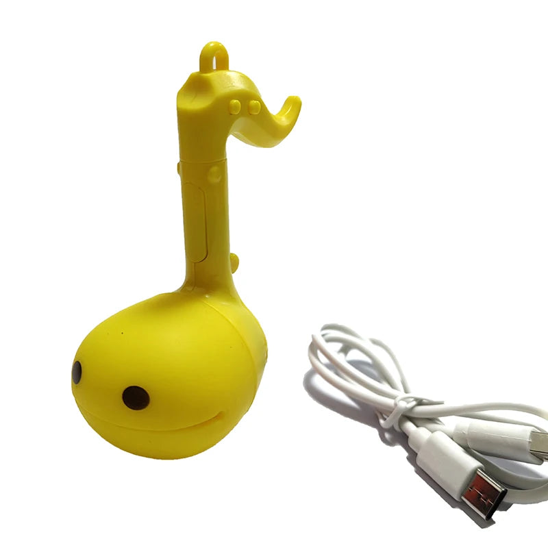 Innovative Electronic Music Toy, Soothing Mini Otamatone Instruments, Adorable Music Notes Design.
