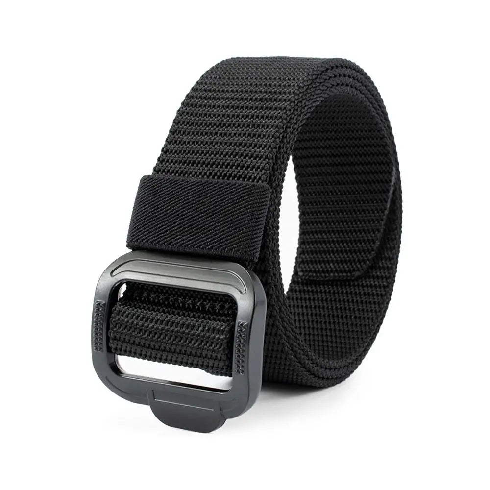Fashion Vintage Retro Nylon Tactical Belt Trouser Dress Belts Non-Porous Buckle Waistband Waist Strap