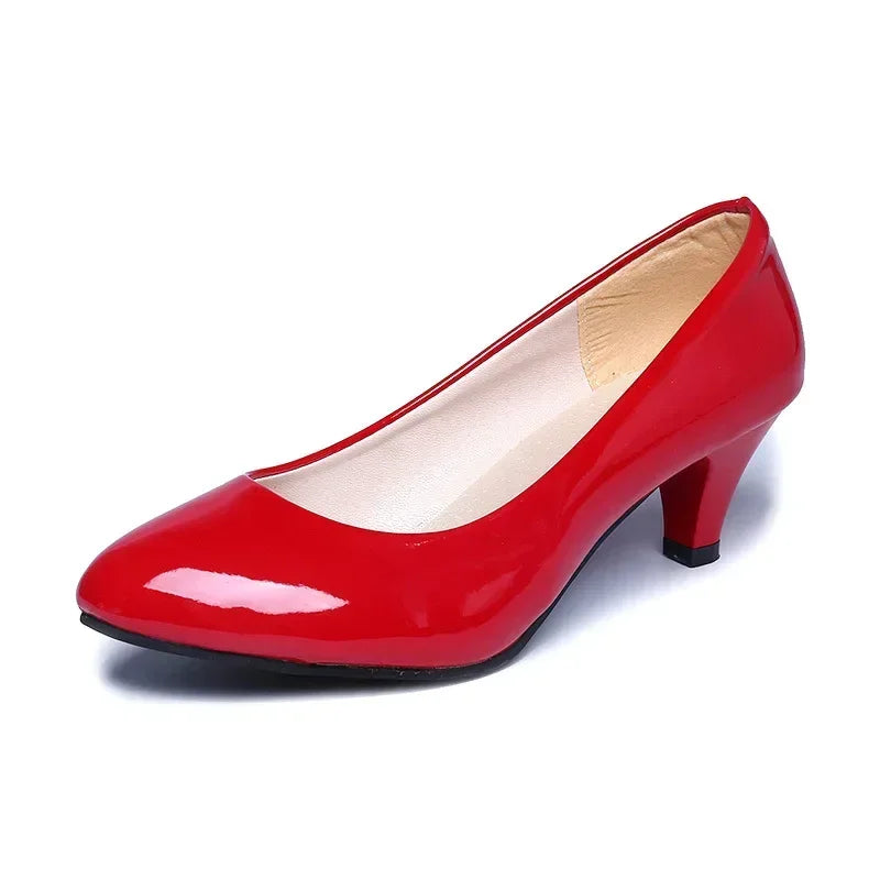 Women Pumps Nude Shallow Mouth Women Shoes New Fashion Office Work Wedding Party Shoes Ladies Low Heel Shoes Summer Heels Woeman