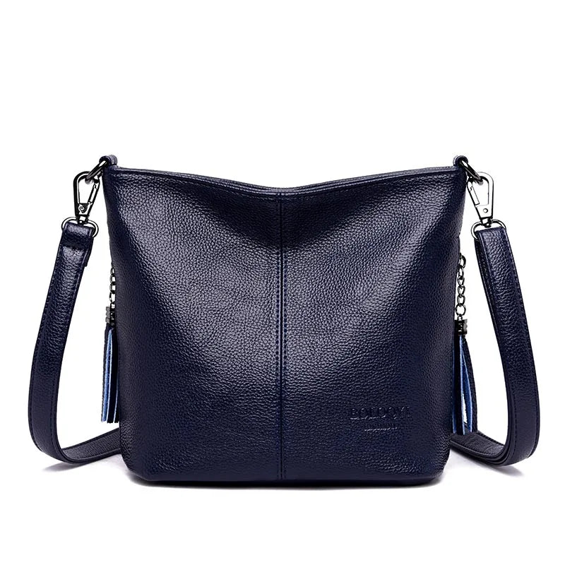 Ladies Hand Crossbody Bags For Women Leather Luxury Purses And Handbags Women Shoulder Bags Designer Bucket Sac