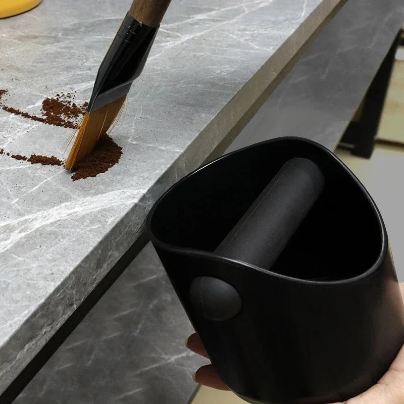 Coffee Knock Box Espresso Grounds Container Non-slip Espresso Dump Box Coffee Bar Supplies Barista Accessories Tools