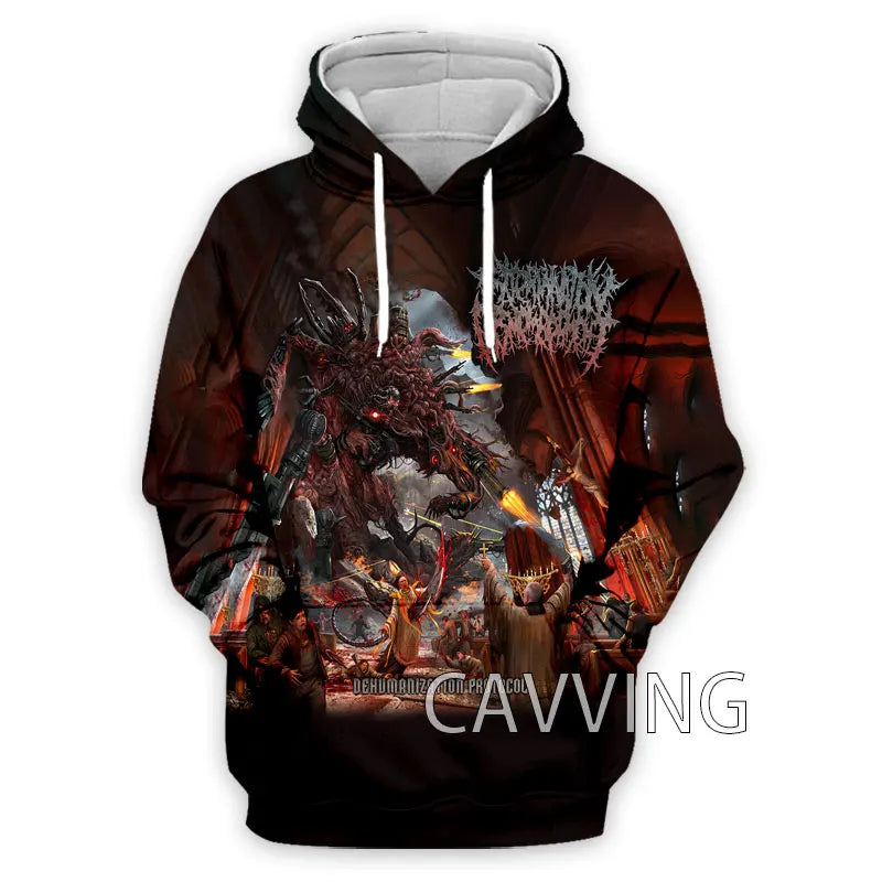 Extermination-Dismemberment  3D Printed Fashion Hoodies Sweatshirts Harajuku Hoodie Sweatshirts Tops Clothing for Women/men