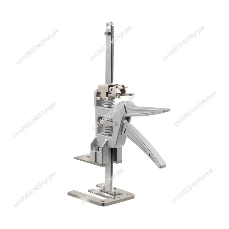 Cabinet door installation aids, door and window installation artifacts, furniture ceiling height devices