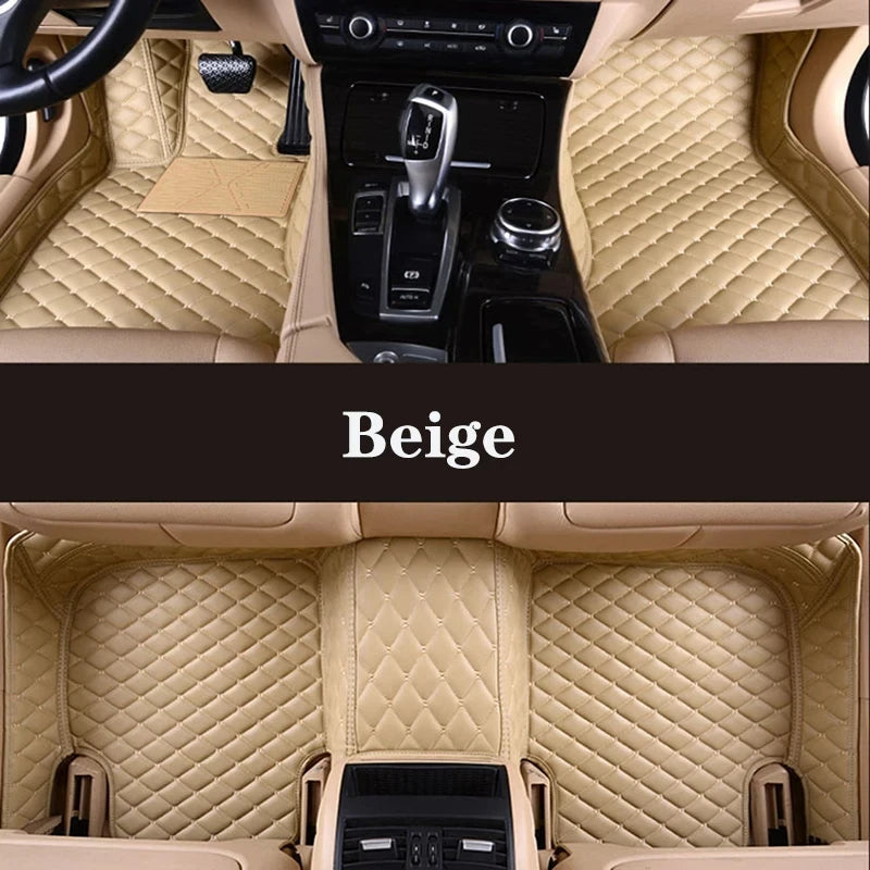 Car Mats For SEAT Cupra Ateca KH7 2016~2022 Auto Floor Rugs Protective Pad Carpets Leather Mat Interior Parts Car Accessories