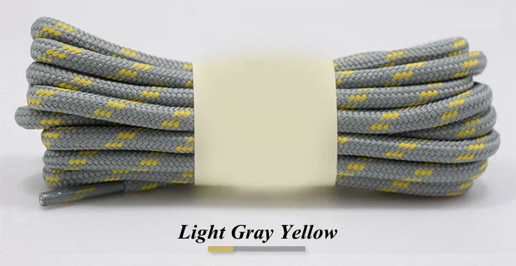 Bold Round Hiking Shoe laces Sneakers Shoelaces High Top Outdoor Walking Boot Laces Shoes Strings Diameter 0.5CM Shoelace 1Pair - Free Item