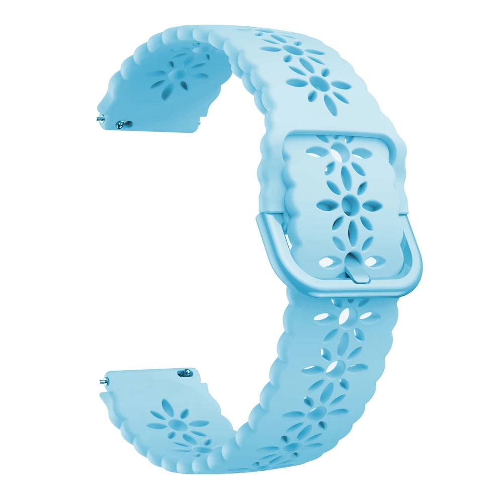 New Silicone Watchband For Zeblaze Lily 2 Strap Women Girls Replacement Smart Watchband For Zeblaze Lily2 Accessories Correa - Free Item Weekend (50% off).
