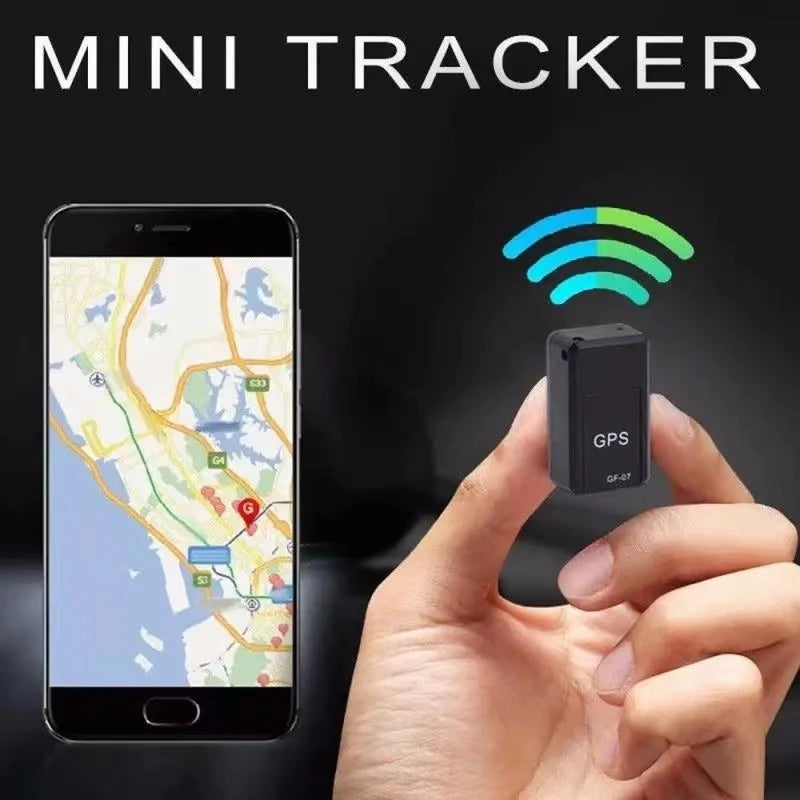 Mini GF-07 GPS Tracker Car Bike Bicycle Pets Children Real Time Tracking Positioner Strong Magnetic Anti-lost Locator