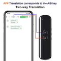 FULL-T10 Language Translator Device Real-Time 2-Way Translation With 130+ Languages Translaer For Traveling Learning Business