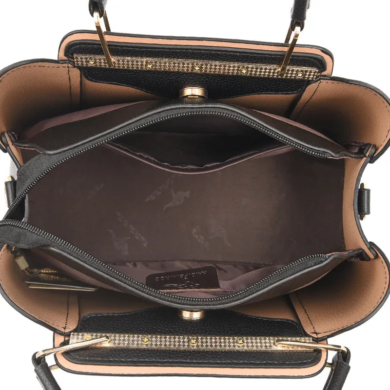 Women's Bags New Style 2025 Crossbody Bag Shoulder Bag Fashionable and Elegant Ladies' Handbag European and American Style Wholesale