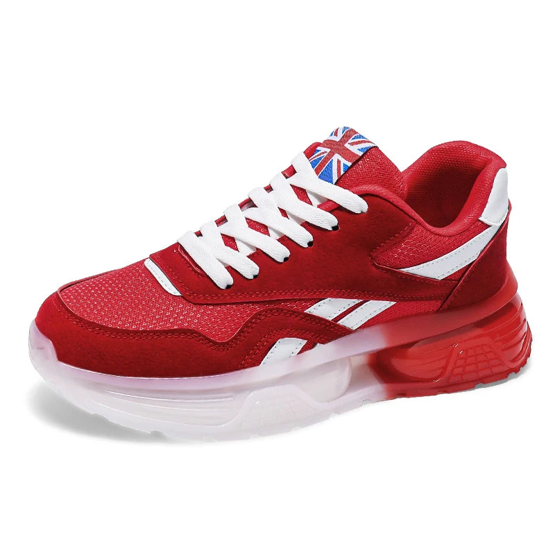 New men's sports running shoes platform leisure outdoor cushioning jogging shoes fashion boys and teenagers walking men's shoes