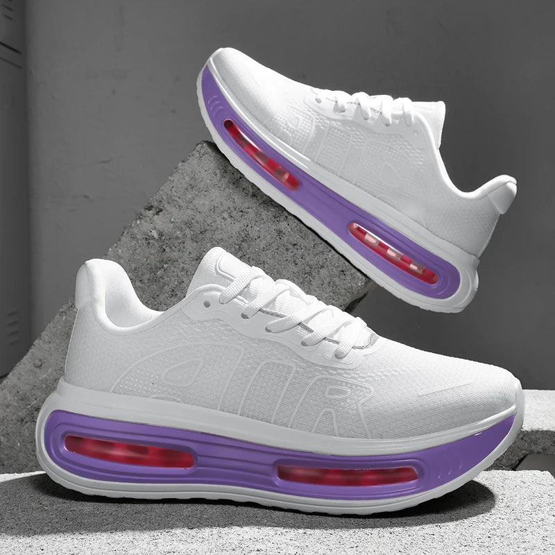 New Men Running Shoes Casual Jogging Walking Breathable Fashion Comfortable Leisure Lace-up Blade Sneakers Loafers Outdoor