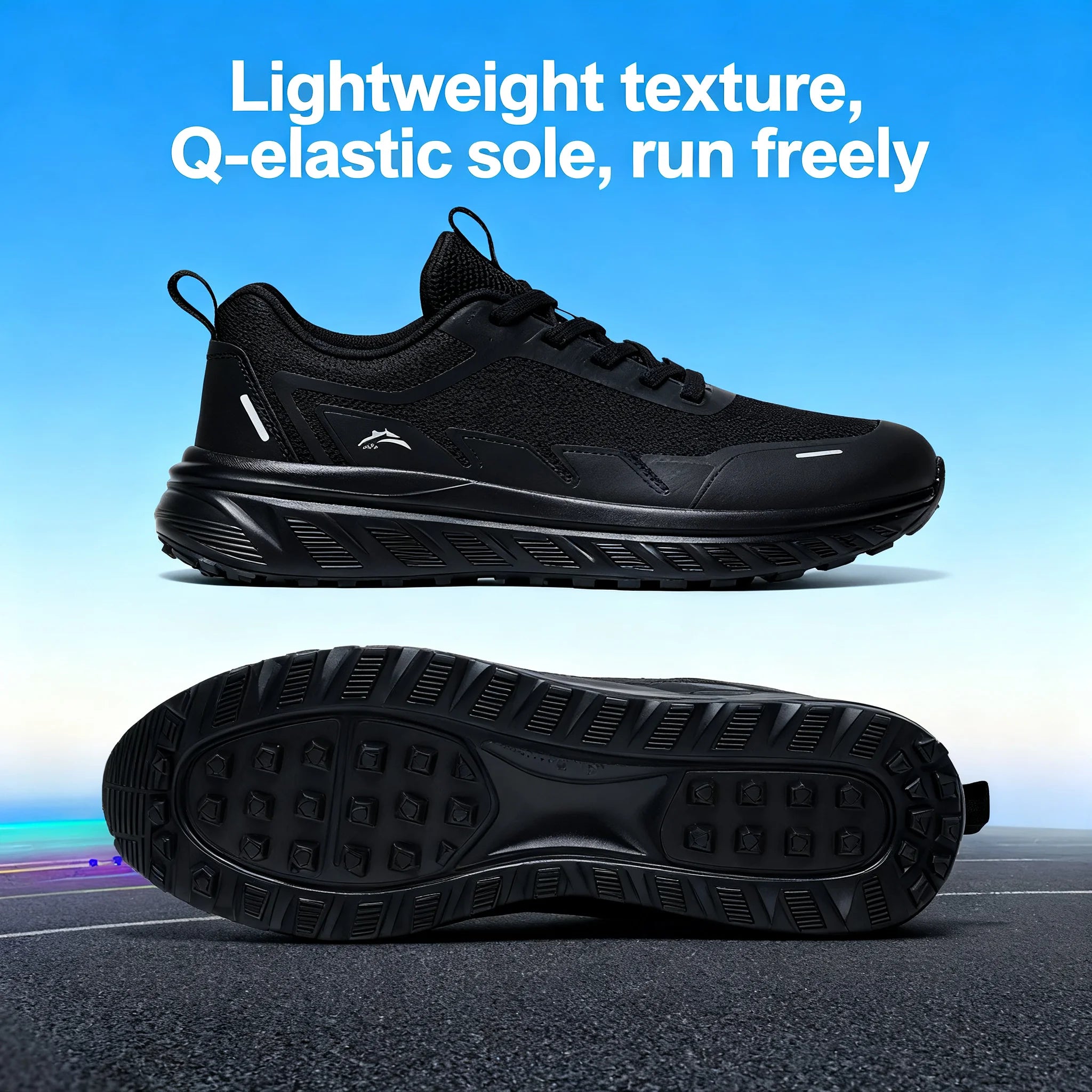 Mesh Jogging Shoes Breathable Quick-Dry Daily Workout Gym Training Men Anti-Slip Wear-Resistant Women Soft Sole Comfort Athletic