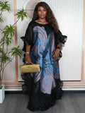 African Dresses For Women Traditional Dashiki Plus Size Boubou Party Evening Gown Dubai Turkey Muslim Kaftan Abayas Clothing