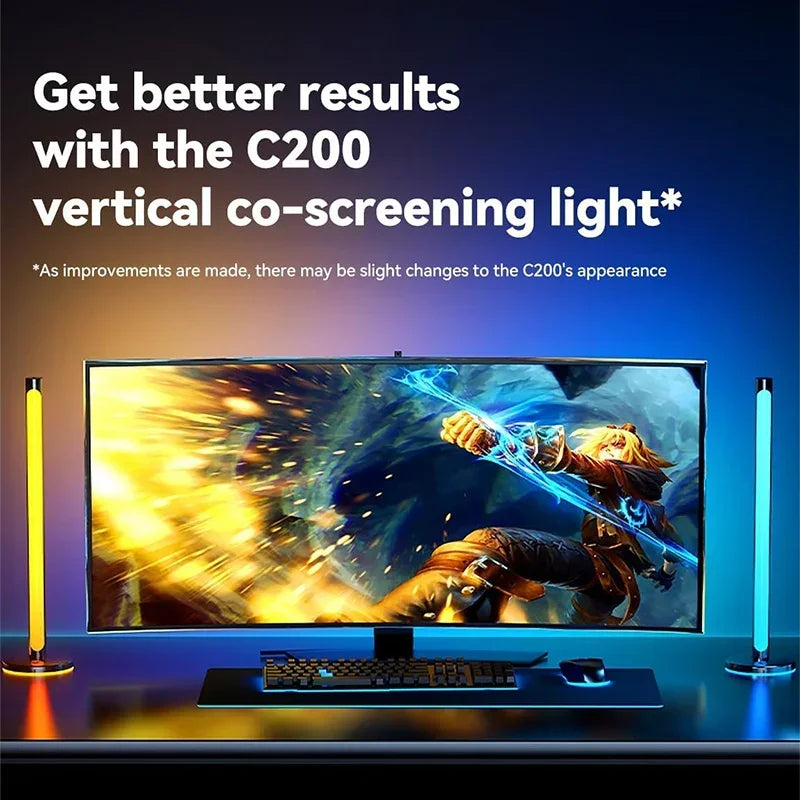 Smart Ambient PC Display Sync Computer Monitor Backlight LED Strip Light RGB Color DIY Game Holiday Atmosphere Decor Lamp