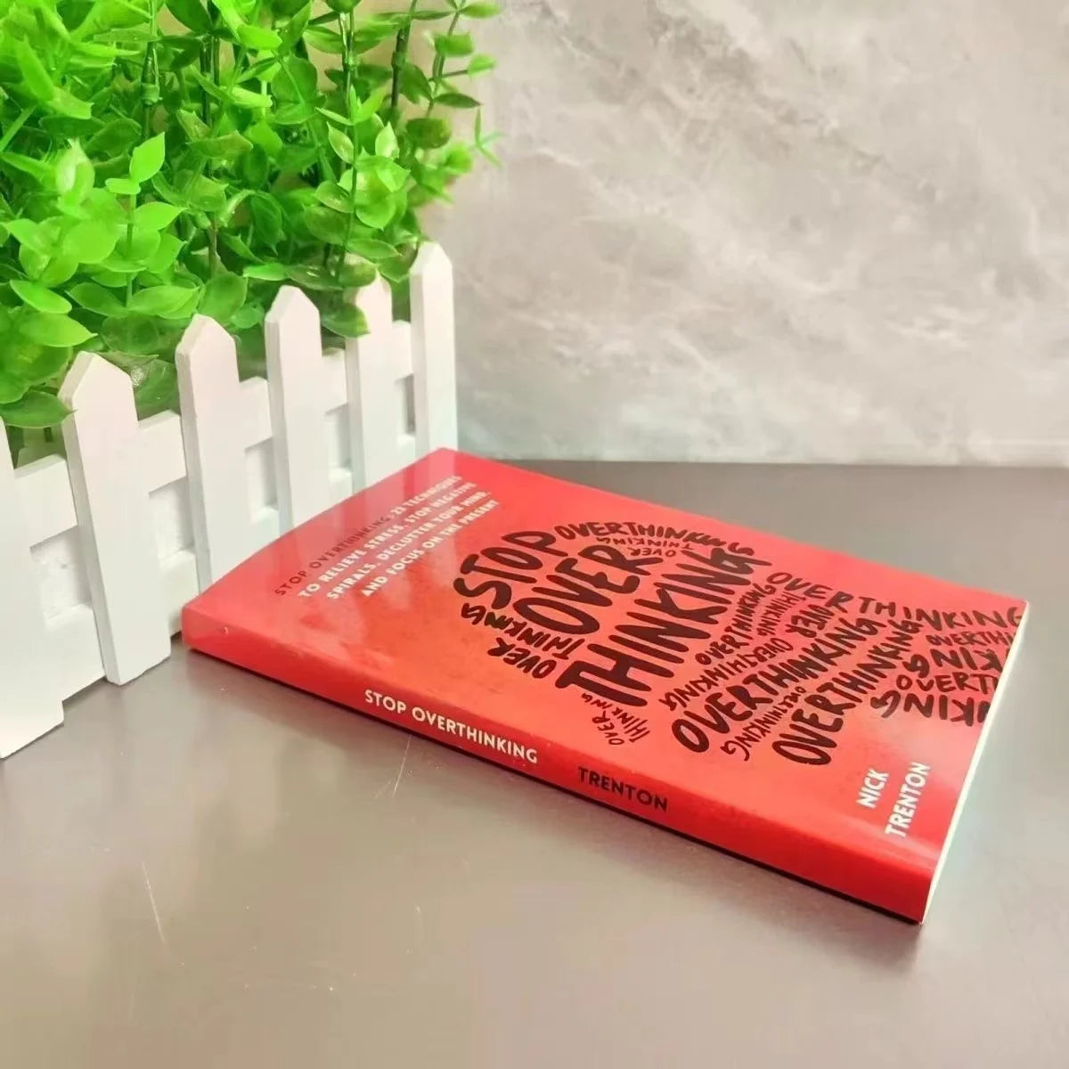 Stop Overthinking: 7 Techniques to Silence Your Thoughts, Anxiety Relief & Find Inner Peace - English Paperback Self Help Book