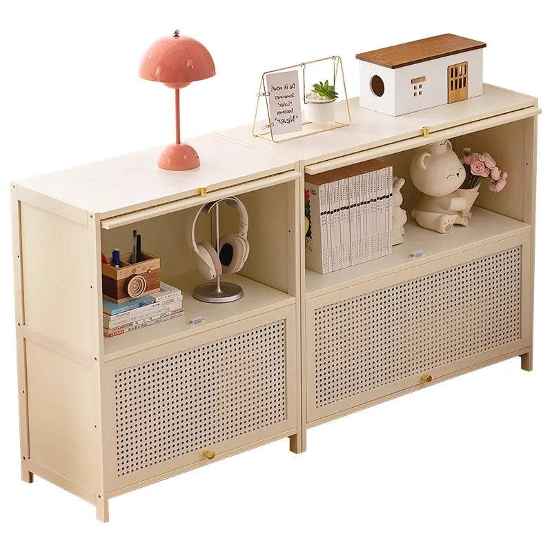 Bay window cabinet Balcony cabinet Shelf with locker Tatami strip cabinet