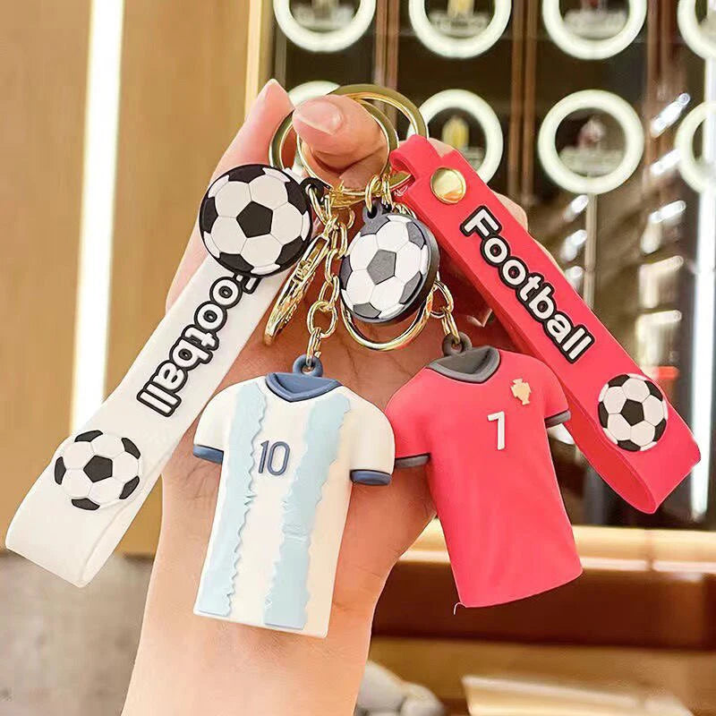 Football Keychain 2026 USA Canada Mexico Sports Pendant Soccer Match Souvenir Accessories Fan Lover Gift Bag Hanging Decoration