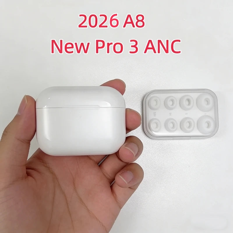 NEW Bluetooth Wireless Earphones A8 Pro 3 ANC Ture Wireless Earbuds Sports Pro 2 HiFI Stereo Waterproof Headset TWS Headphone