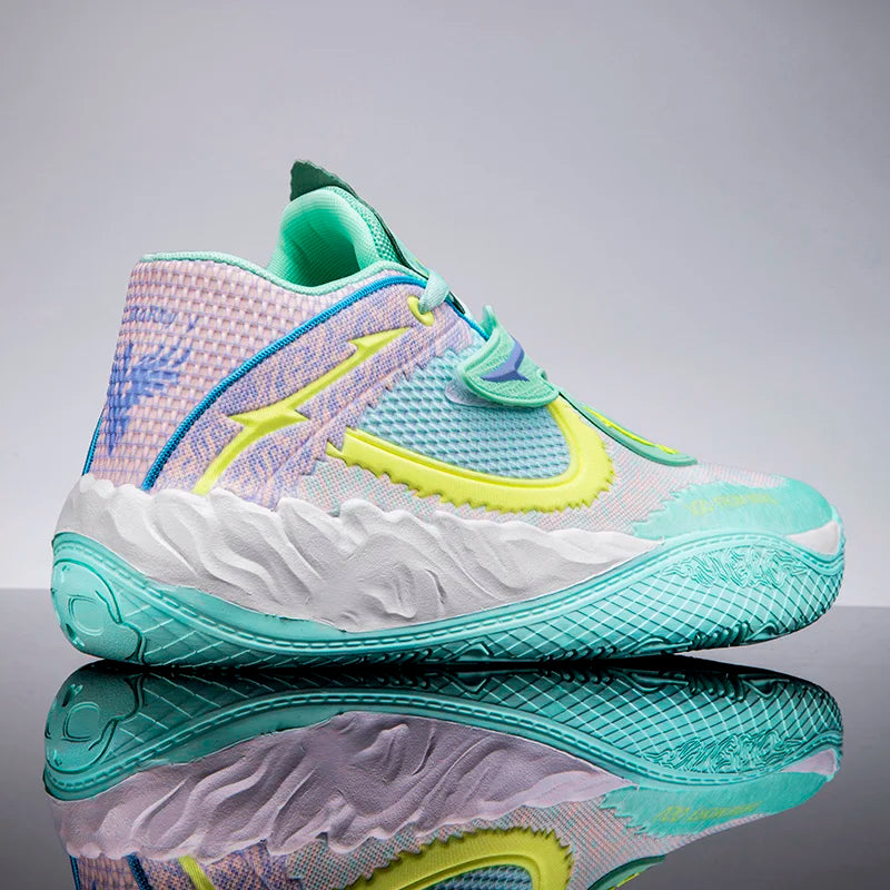 Men's Athletic Basketball Sneakers - Breathable Cushioning Non-Slip Gym Training Running Shoes for Men And Women