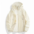 2025 Skin Sun Protection Jacket Men's Summer high quality UV Lightweight Ice Silk Hooded Coat Outdoor Riding Fishing Windbreaker
