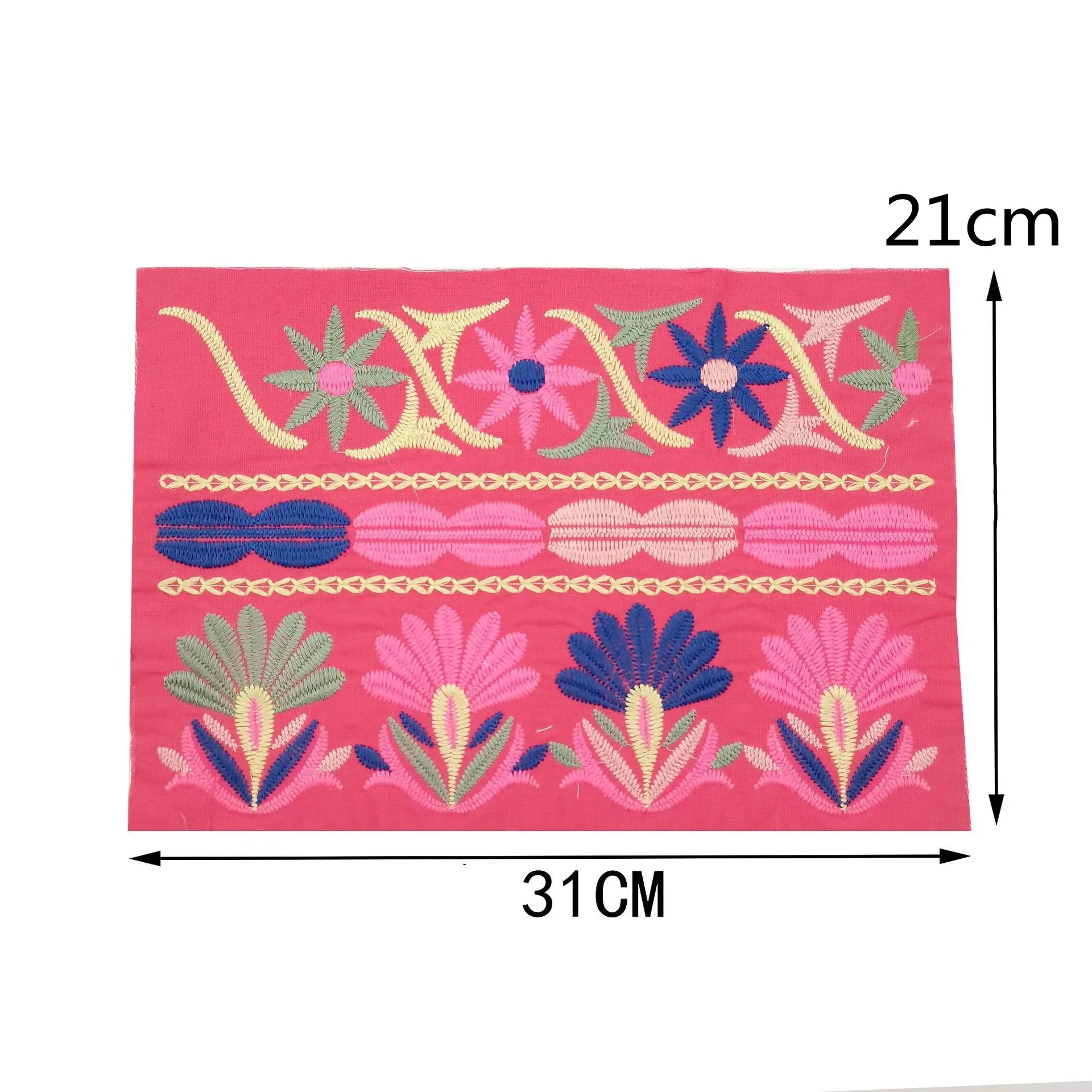 1pcs Embroidered Patches for Clothing Sewing on Appliques Dress Decor